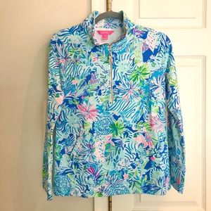 Beautiful blue Lilly Pulitzer Women’s XS Popover